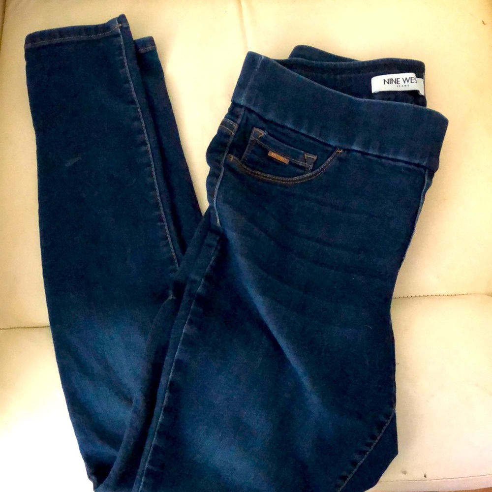 Nine West Heidi skinny jeans stretchy sz4